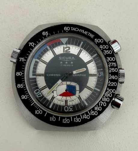Vintage sicura chronograph - vintage,