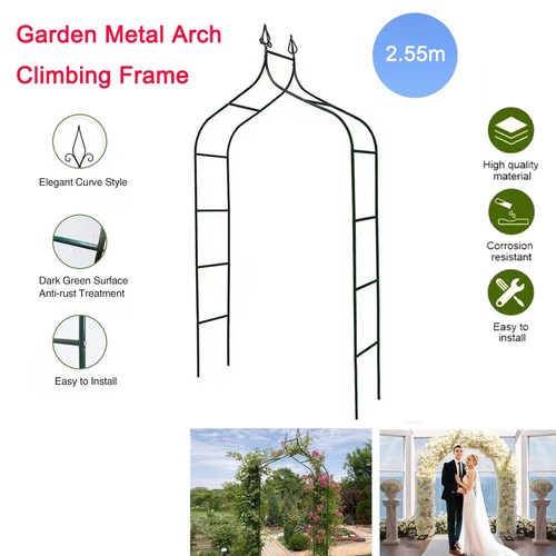 100 metal garden arch - metal, trellis