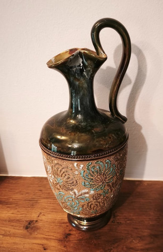 Royal doulton lambeth amphora - royal,