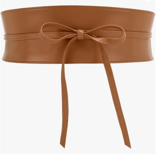 Jasgood womens brown obi wide - obi,