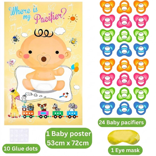 Pin the dummy baby - the,