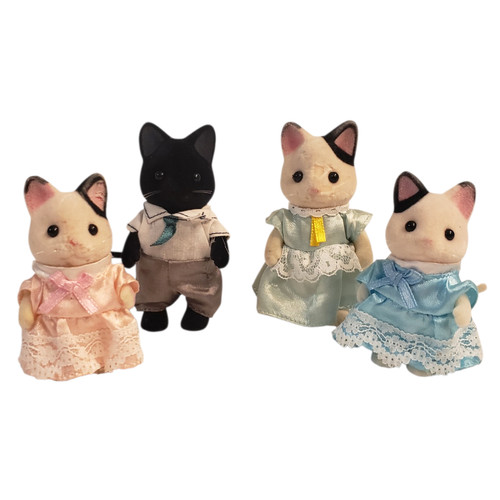 Sylvanian families calico - families,