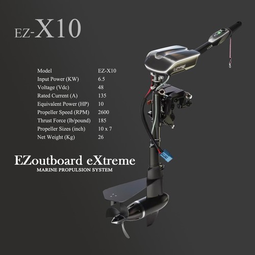 Electric outboard motor - electric, 48v