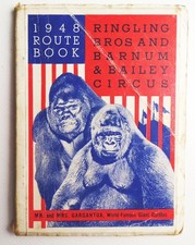 Circus Ringling Bros and Barnum Bailey Circus 1948 Gorillas
