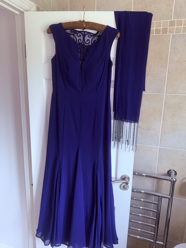 Formal dress and scarf - formal,