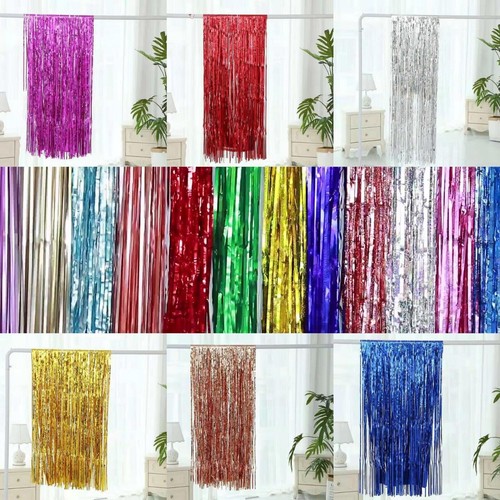 Foil fringe tinsel - 2m-3m,