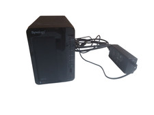 SYNOLOGY DS710+ 2 BAY NAS RAID STORAGE ARRAY WITH POWER ADAPTER NO DRIVES - USED
