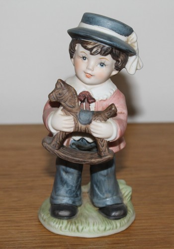 Vintage ceramic victorian boy - vintage,