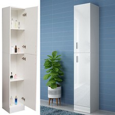 Furniture Tall Cupboard White