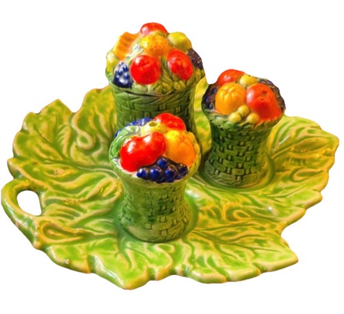 Vintage ceramic cruet - ceramic, set