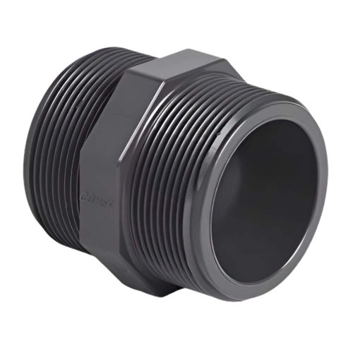 Upvc threaded hexagon nipple - upvc,