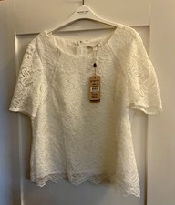 jacques vert lined lacey white