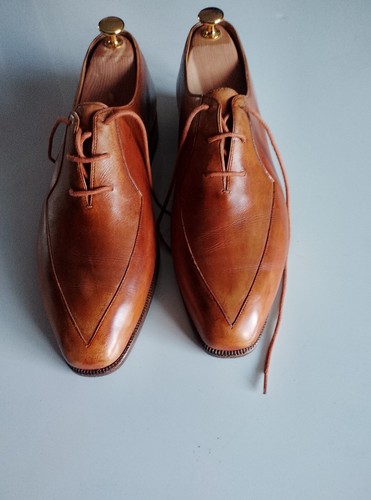 Berluti mens tan - derby, shoes