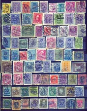 Austria, Germany perfins selection b250820