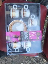 Turkish Coffee Set 6x Cups And