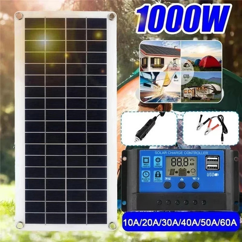 Solar panel kit 1000w 60a - solar,
