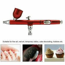 Makeup Tool Handheld Nail Art Paint Airbrush Kit Dual Action Compressor Spray