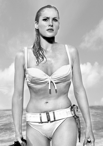 Ursula andress monochrome - andress,