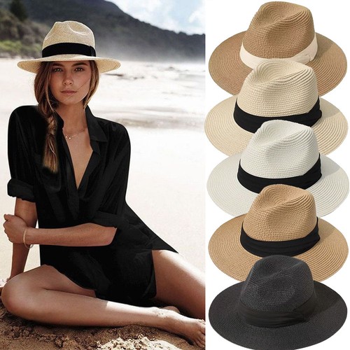 Womens wide brim straw hats - wide,
