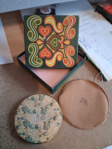 Vintage large ladies powder - vintage,