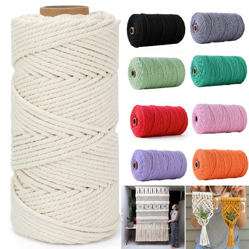 3mm 200m natural cotton - 200m,