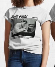 Glenn Gould T shirt - Pianist - Piano Gift - %100 Premium Cotton