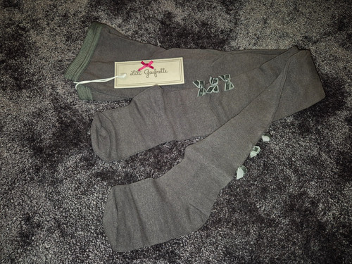 Lili gaufrette grey - gaufrette, tights
