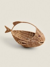 Zara home Fish Shaped Rattan