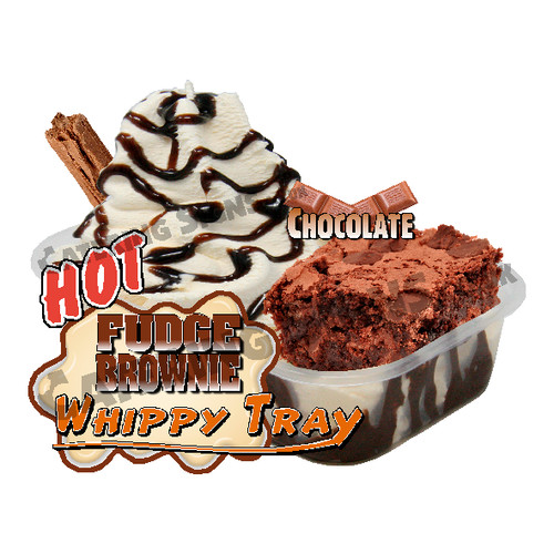 Chocolate hot brownie - chocolate, tray