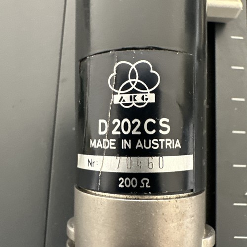 Akg d202 early sound - d202, cs