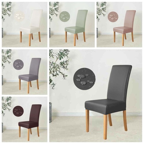 1pc dining chair covers - dining, pu