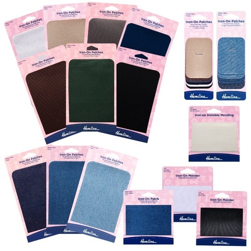 Iron repair patches hemline - repair,