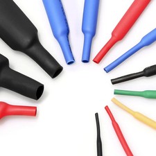 2:1 Electrical Heat Shrink Tubing Professional Cable Wire Sleeving All Colours