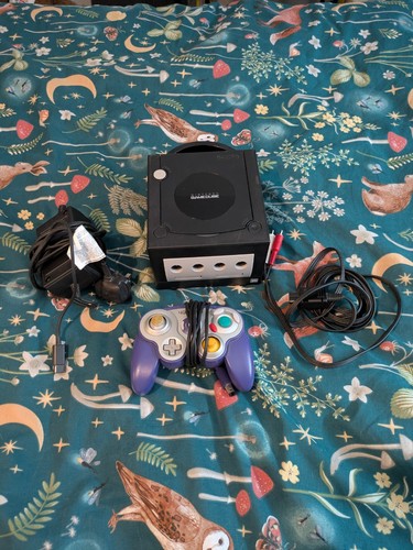 Gamecube black console - gamecube,