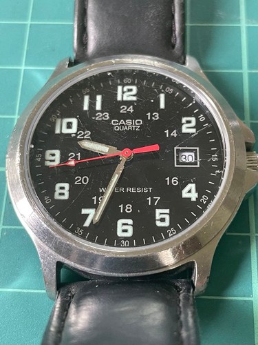 Casio quartz mtp 1132 black - casio,