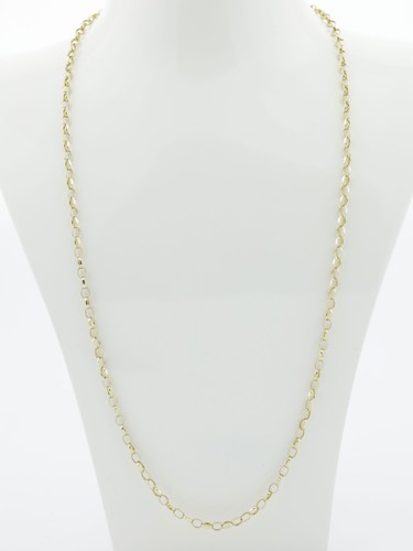 Gold belcher link chain 9ct - chain,