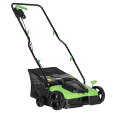 Electric Aerator Scarifier Raker  Lawn Grass Moss 360mm 1500W A Dellonda DG216