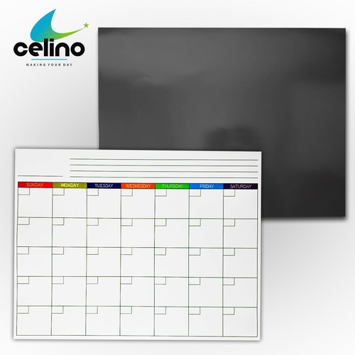 Calender fridge board - calender, magnetic
