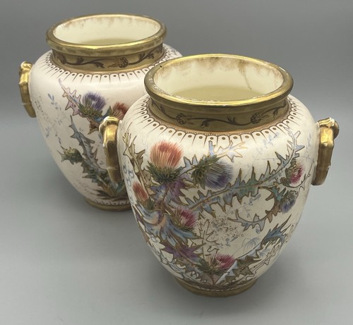 Pair antique royal bonn - pair,