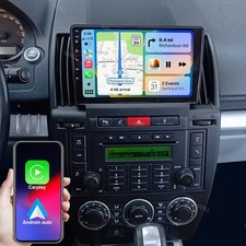 64G Car Radio For Land Rover Freelander 2 2007-2012 Android14 Carplay FM Sat Nav