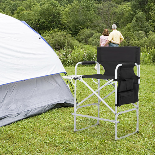 Folding director chair tall - folding, director's