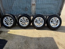 GENUINE HYUNDAI I30 ALLOY WHEELS AND TYRES 195/65 15" SILVER - 52910A6170