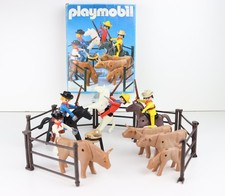 Playmobil 3484 Western Cowboys Vintage Geobra Klicky Set – Rare Complete + Box