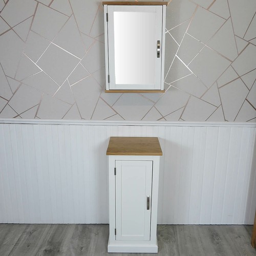 Painted bathroom furniture - painted,