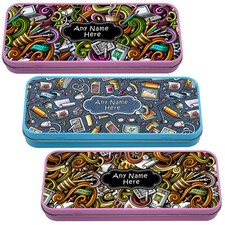 Personalised Pencil Case Tin