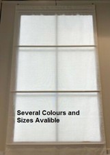 IKEA RINGBLOMMA Traditional Roman Blind White/Grey/Beige,Several Colors & Sizes 