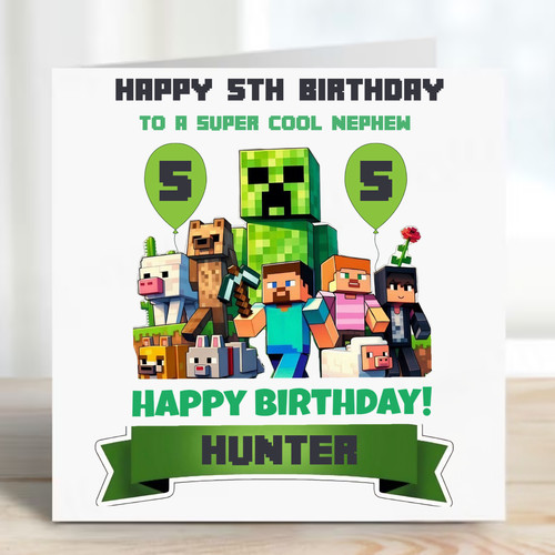 Personalised minecraft - personalised,