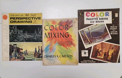 Vtg set color mixing - vtg, mixing/palette