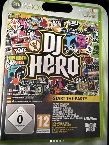 Xbox 360 hero includes - dj,