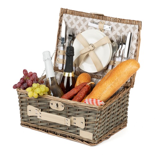 Person luxury wicker basket - luxury,